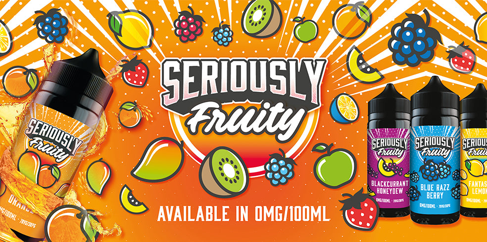Seriously by Doozy Vape Co E Liquid | 5 For 12 Nic Salt & Shortfill Vape Shop Seriously by Doozy Vape Co E Liquid | 5 For 12 Nic Salt & Shortfill Vape Shop