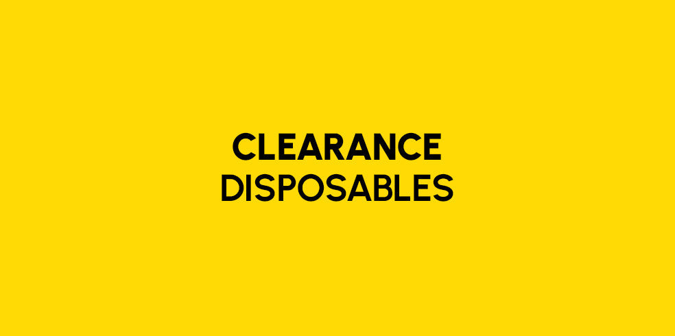 Clearance Disposables