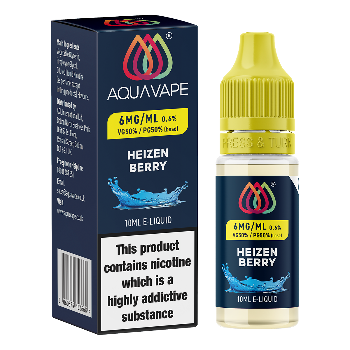 Heizenberry E-Liquid by Aquavape