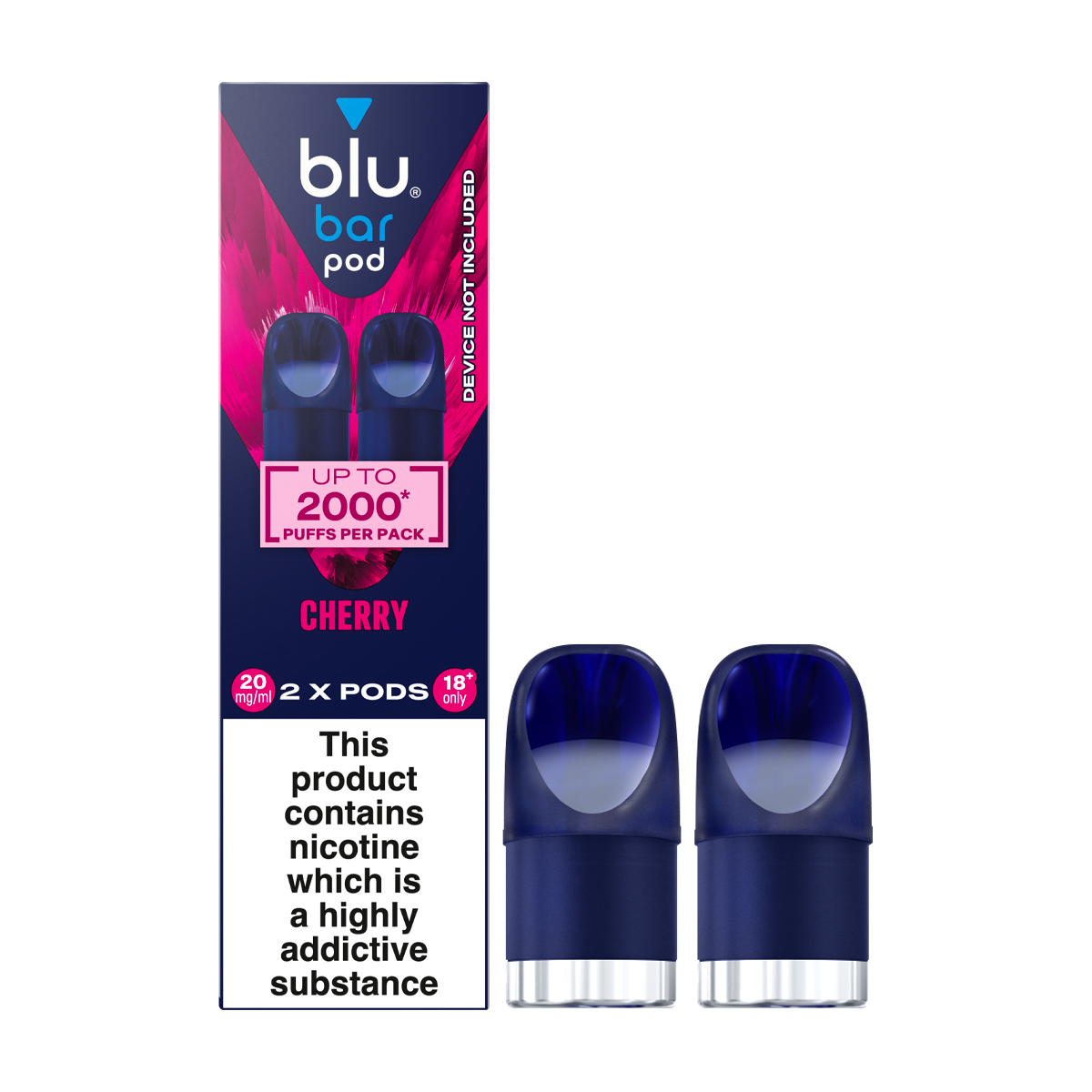 Cherry Blu Bar Pods | 3 For 15 Vape Shop Cherry Blu Bar Pods | 3 For 15 Vape Shop