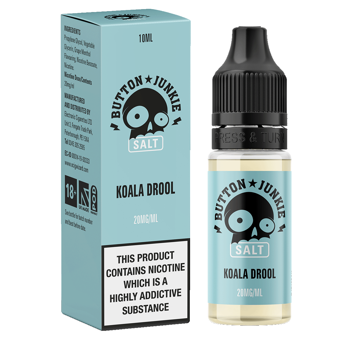 Koala Drool Nic Salt by Button Junkie Salt | 5 for 12 Vape Shop Koala Drool Nic Salt by Button Junkie Salt | 5 for 12 Vape Shop