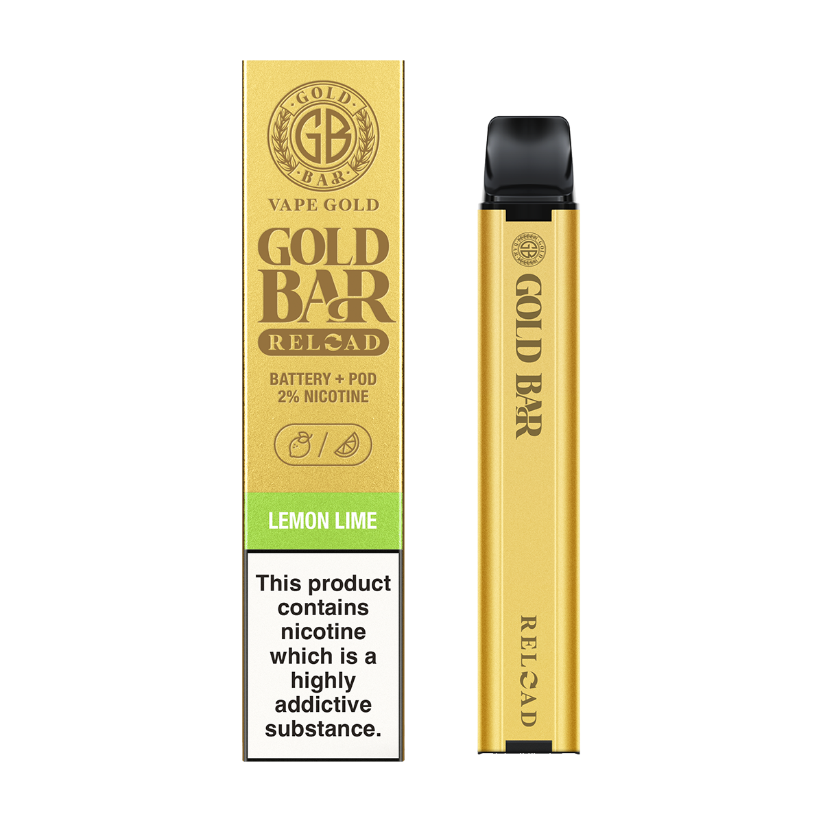 gold bar vape kit Gold Bar Vape Battery 480 mAh main image 1