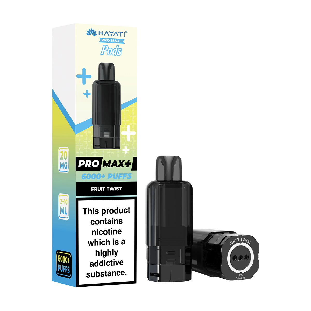 Fruit Twist Hayati Pro Max+ Refill Pack | Any 3 Pods For 18 Vape Shop Fruit Twist Hayati Pro Max+ Refill Pack | Any 3 Pods For 18 Vape Shop