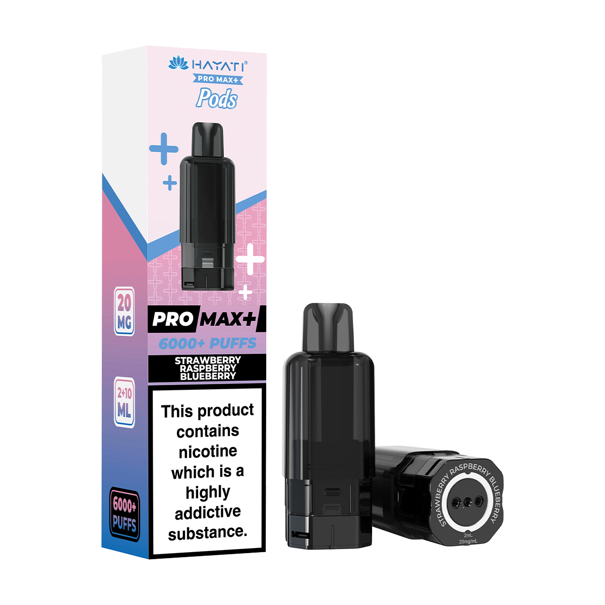 Strawberry Raspberry Blueberry Hayati Pro Max+ Refill Pack | Any 3 Pods For  18  Vape Shop