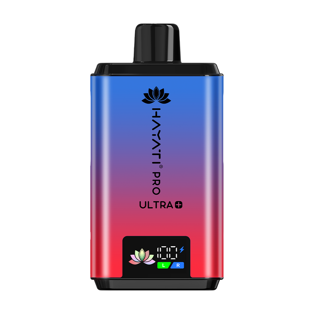 hayati pro ultra plus 25K blue razz cherry