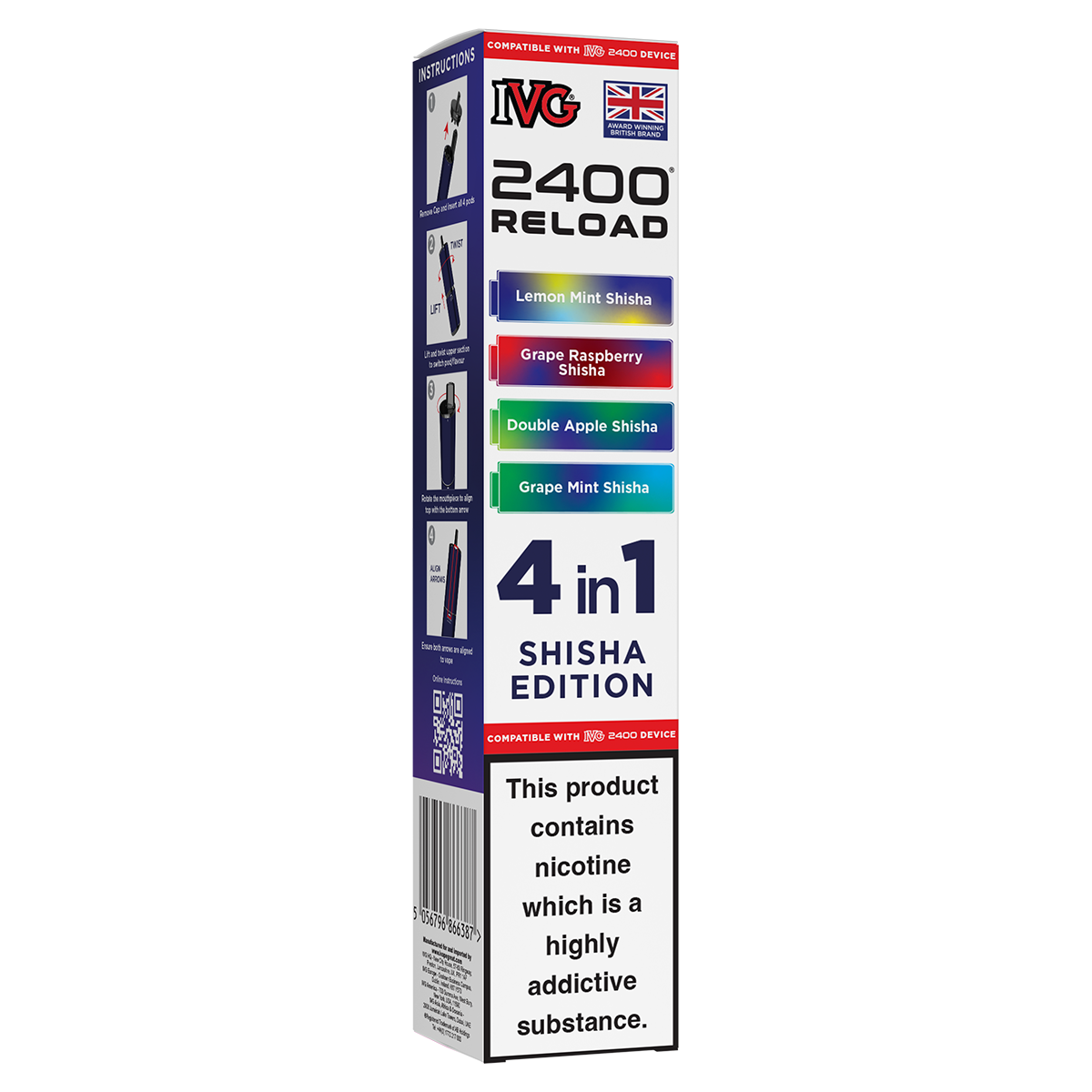 Shisha Edition IVG 2400 Refill Pods – Vape Shop