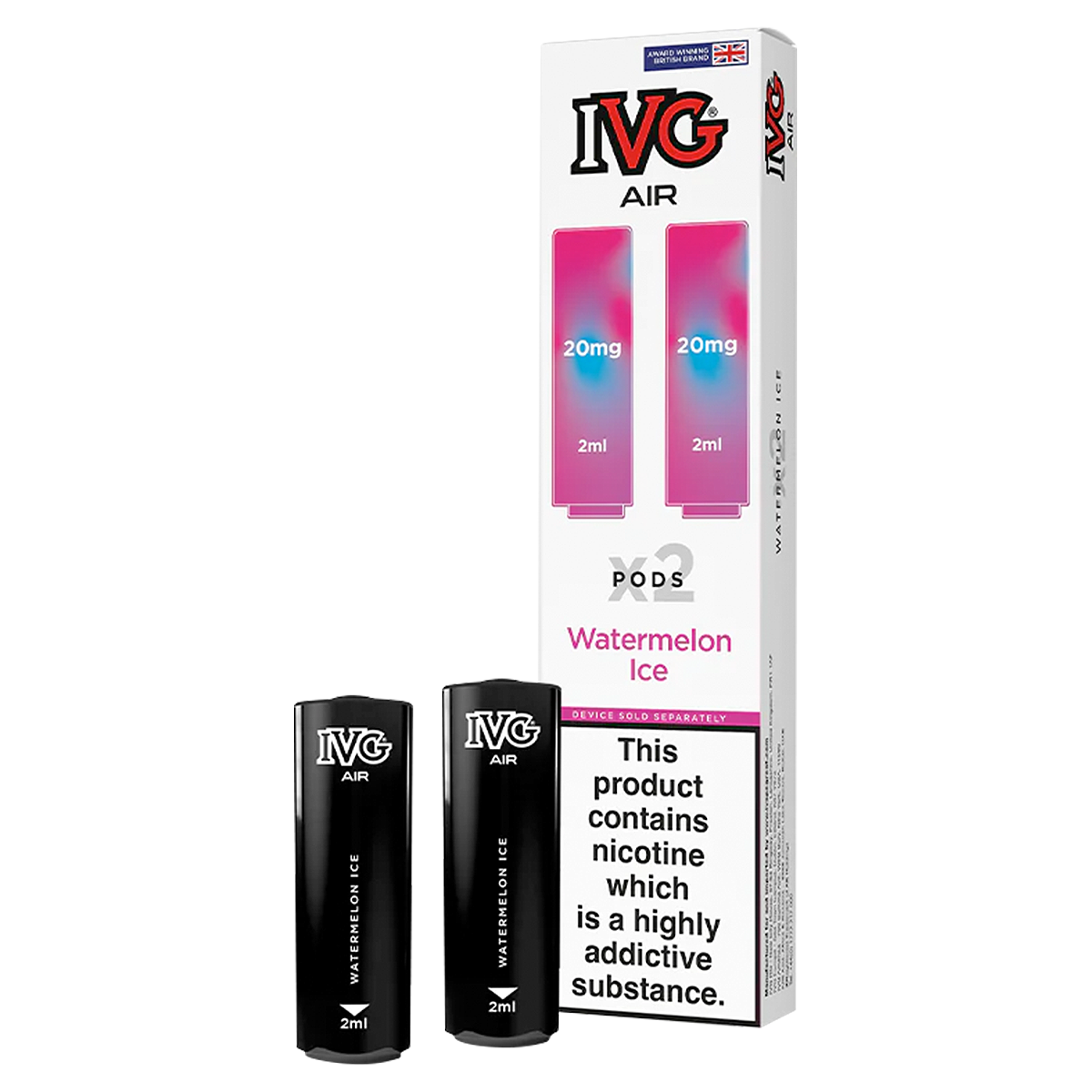 ivg air cartridges IVG Air | Vape Refill Pods | 2pcs main image 1