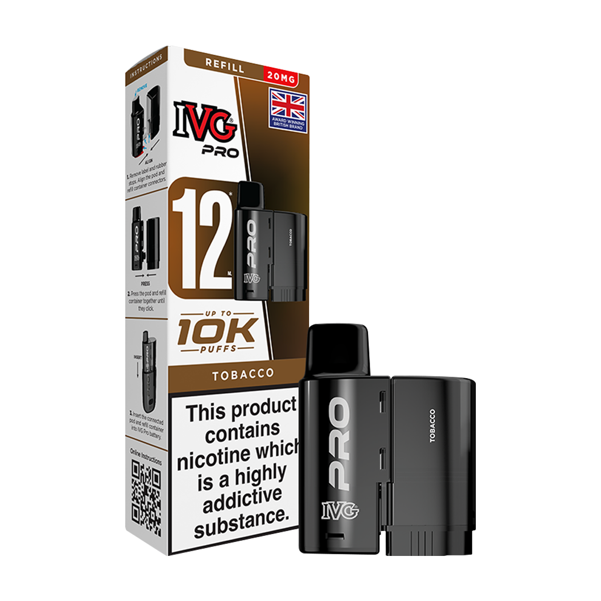 ivg pro pods asda ASDA Stock Vape Liquid and Vape Pods from Totally Wicked main image 0