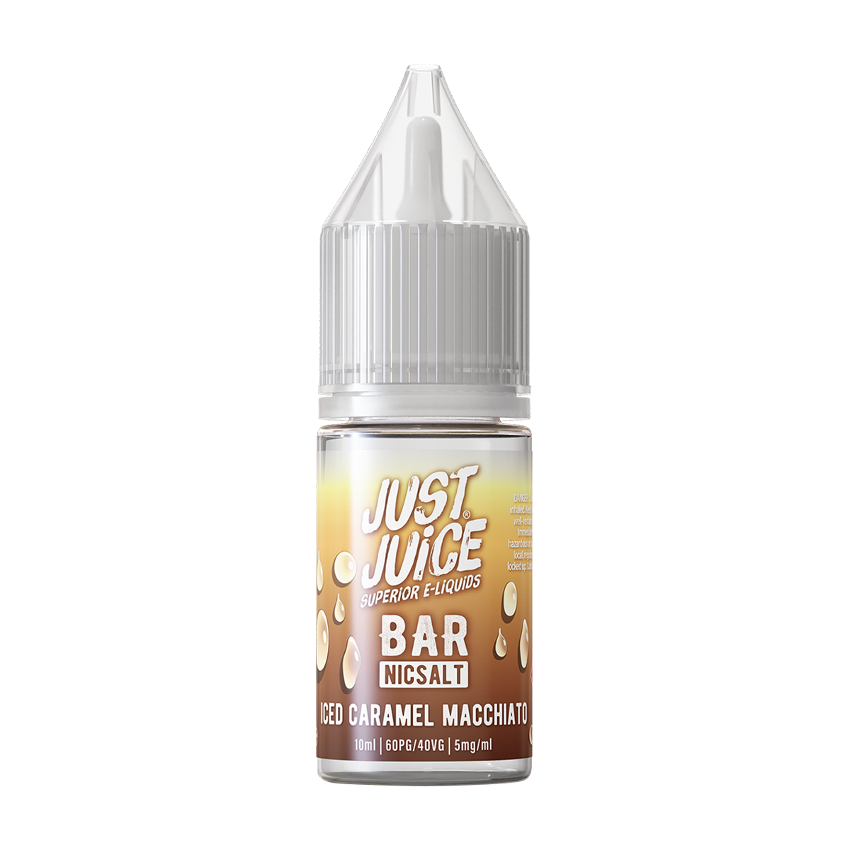 Iced Caramel Macchiato Nic Salt by Just Juice Bar  Vape Shop