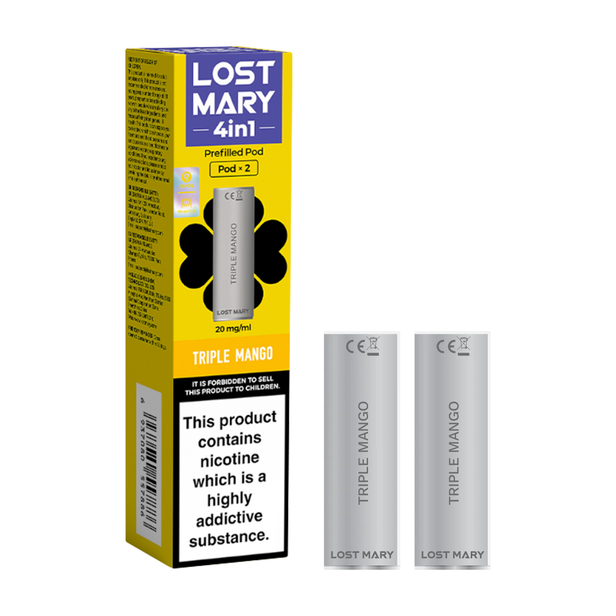 Triple Mango Lost Mary 4in1 Pods – Vape Shop
