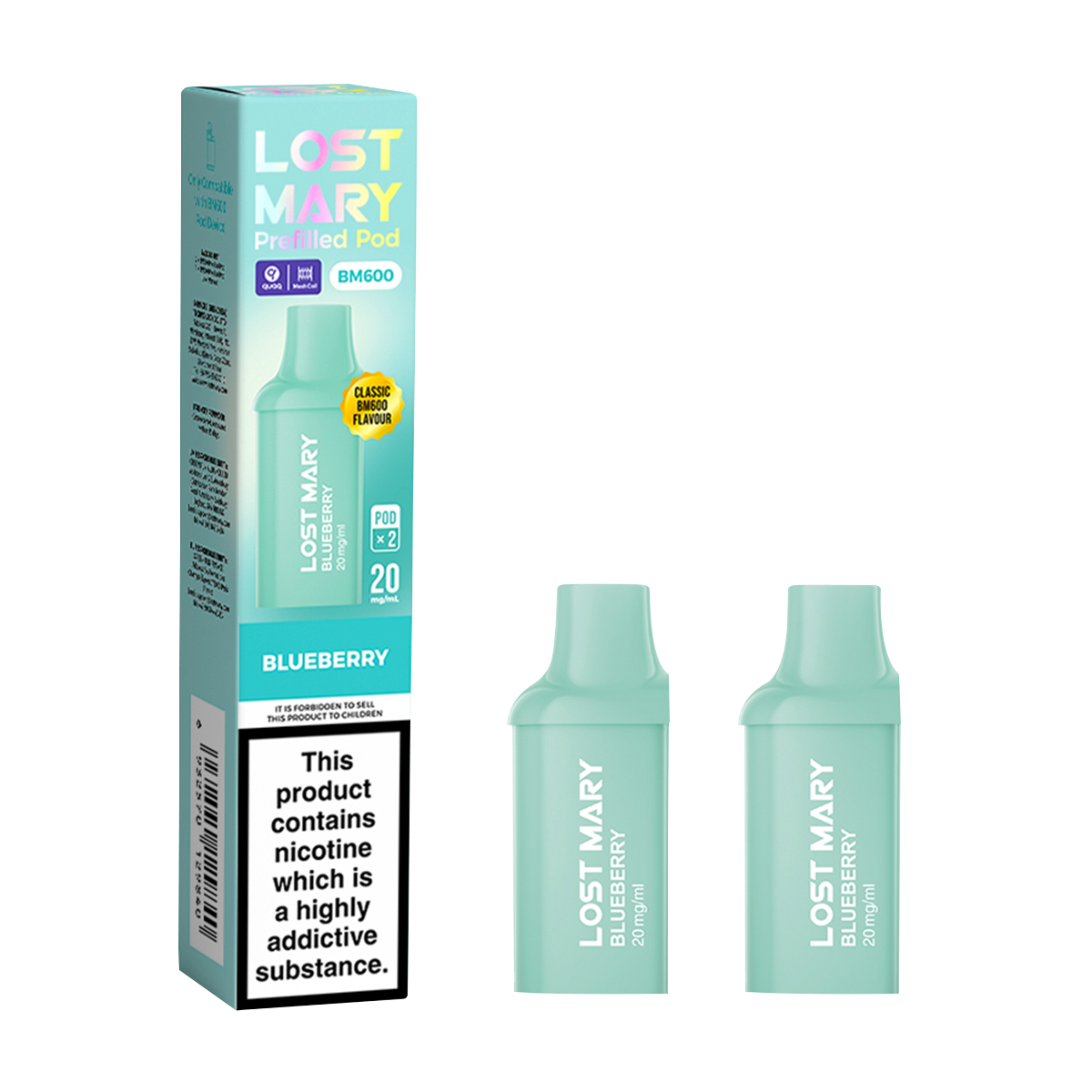 lost mary bm600 blueberry Blueberry Lost Mary BM600 Pods