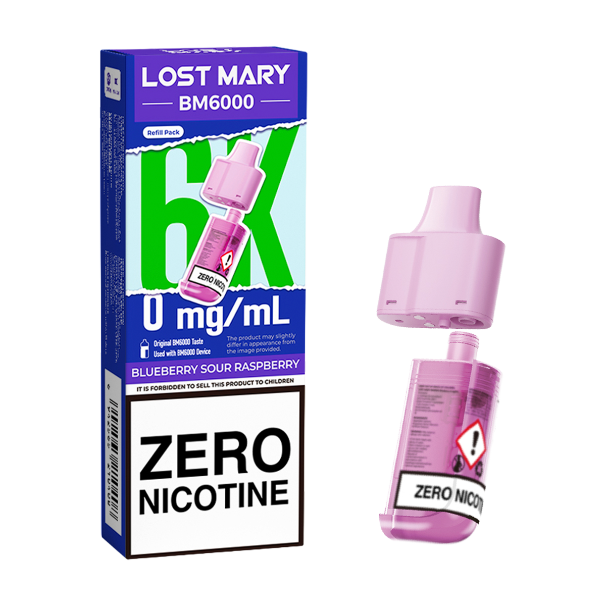 Blueberry Sour Raspberry Lost Mary BM6000 Refill Pack Vape Shop Blueberry Sour Raspberry Lost Mary BM6000 Refill Pack Vape Shop