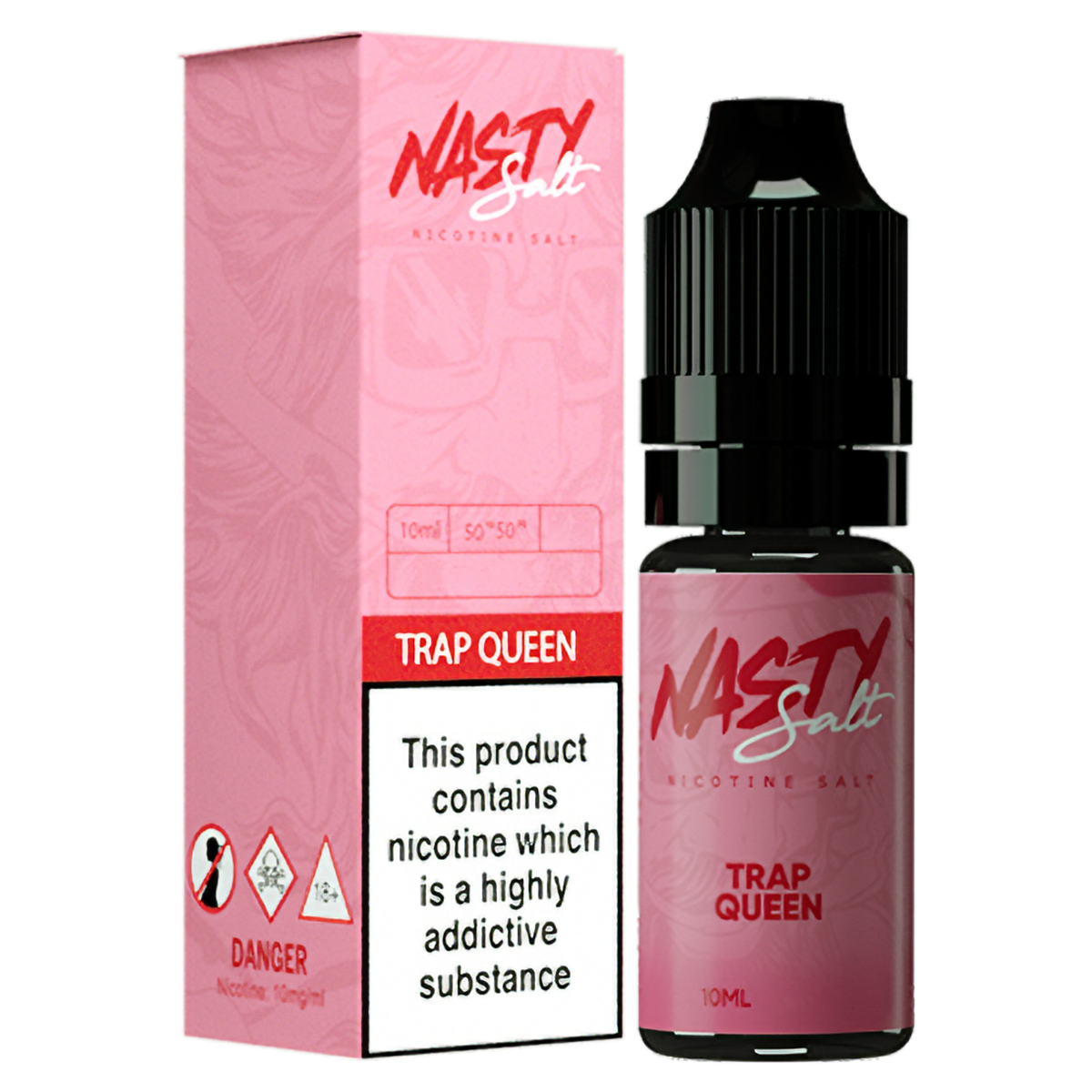 Trap Queen Nic Salt by Nasty Juice 10ml 3 For £10 Vape Shop