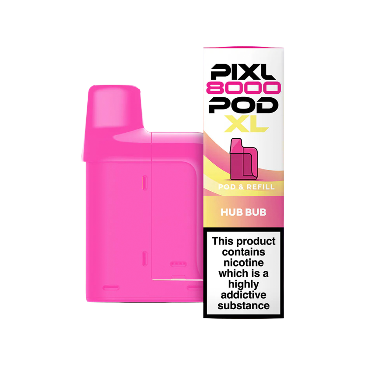 Hub Bub Pixl 8000 Refill Pack | 8000 Puffs  Vape Shop