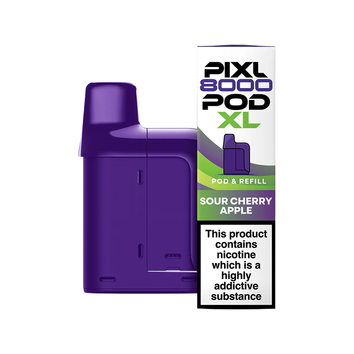 Sour Cherry Apple Pixl 8000 Refill Pack | 8000 Puffs – Vape Shop