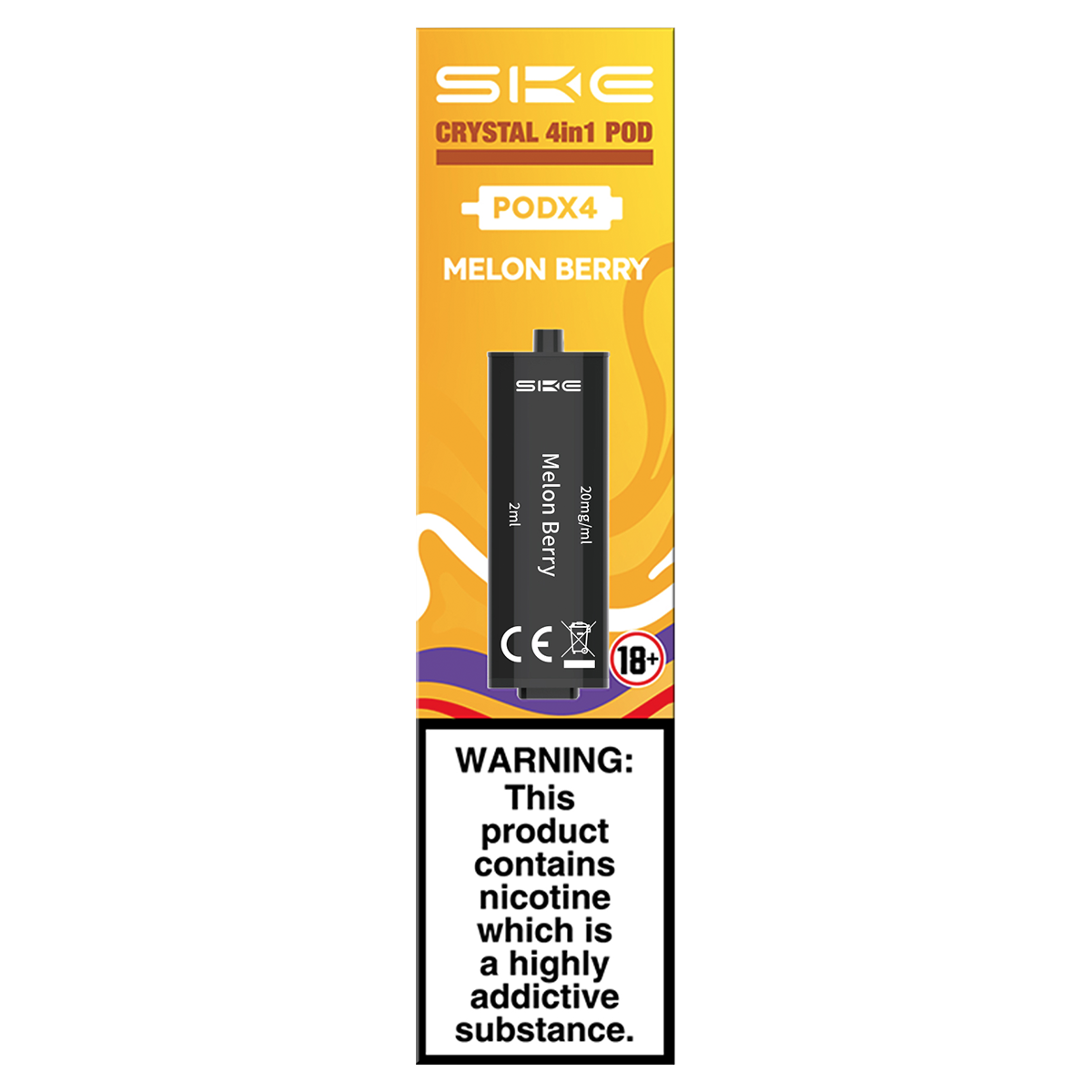 Melon Berry SKE Crystal 4in1 Pods Prefilled Vape Pods Vape Shop