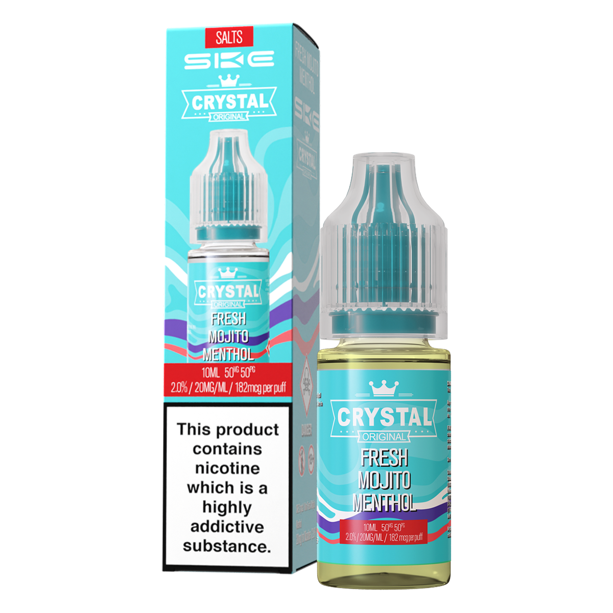 papa vapes fresh menthol mojito crystal bar How To Lower Your Nicotine Strength When Vaping: Step-Down Guide – Tablites