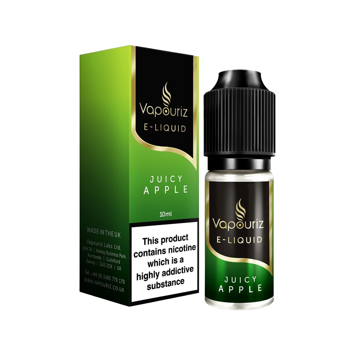 Juicy Apple by Vapouriz 10ml | MTL  Vape Shop