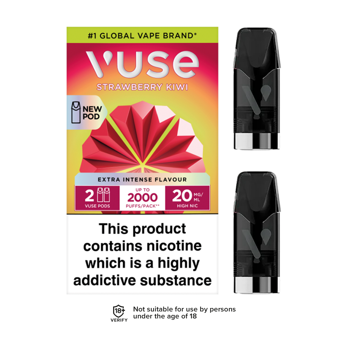 vuse go strawberry kiwi Pro Pods | 3 For £15 Flavour:VANILLA zero nic SMOK Novo 6 Ultra