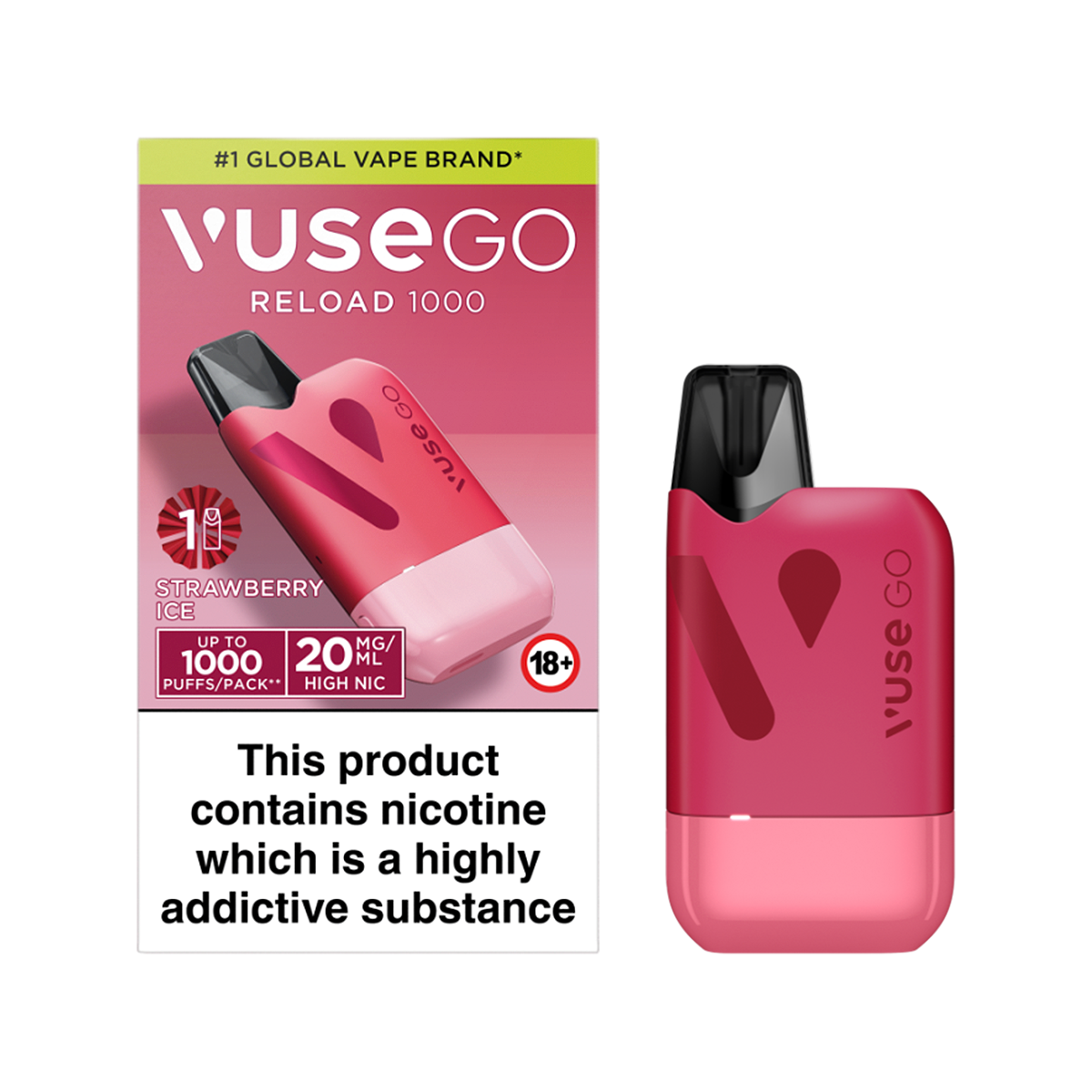 Vuse Go Raspberry Ice Vuse GO RELOAD EPOD DEVICE INC 1 EPOD REFILL vape2stop Vuse Go Raspberry Ice Vuse GO RELOAD EPOD DEVICE INC 1 EPOD REFILL vape2stop