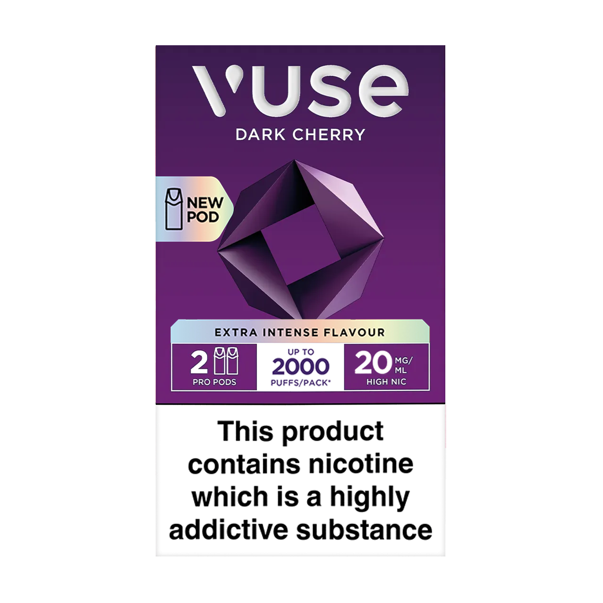 Dark Cherry Vuse Pro Pods | 3 For 15 | Up To 2000 Puffs Vape Shop Dark Cherry Vuse Pro Pods | 3 For 15 | Up To 2000 Puffs Vape Shop