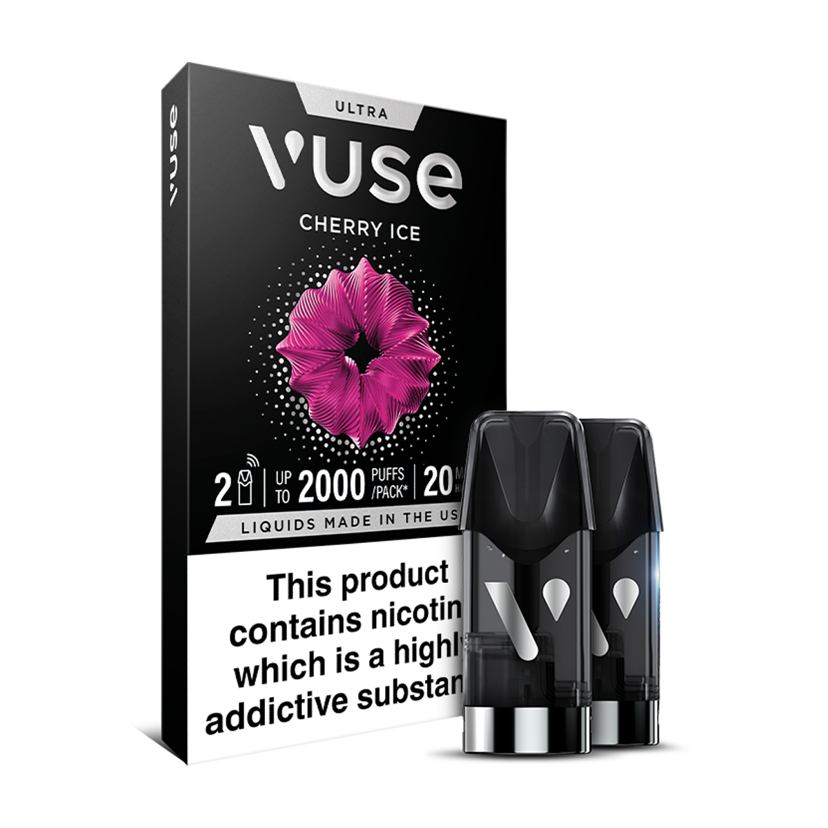 Cherry Ice Vuse Ultra Smart Pod Vape Shop Cherry Ice Vuse Ultra Smart Pod Vape Shop