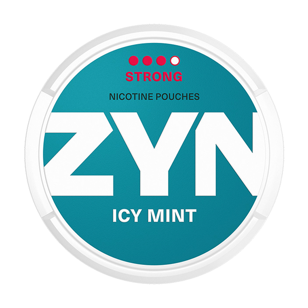 zyn nicotine pouches icy mint strong