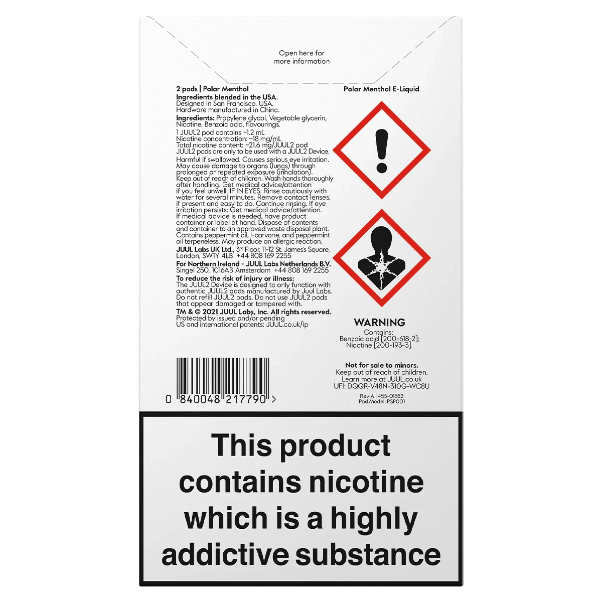JUUL2 Polar Menthol | Any 10 For 65 Vape Shop JUUL2 Polar Menthol | Any 10 For 65 Vape Shop