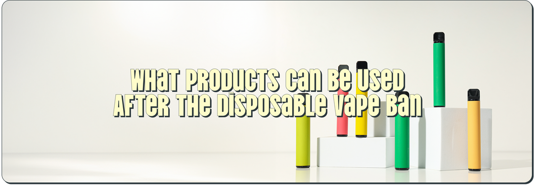 What Products Can Be Used After the Disposable Vape Ban