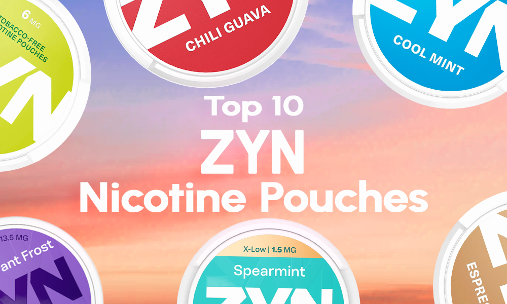 ZYN Nicotine Pouch Top 10 Flavours