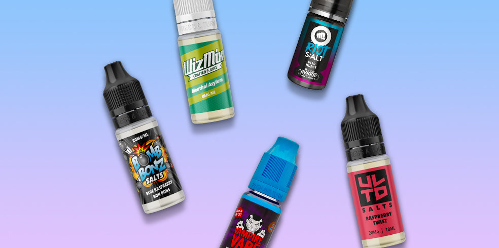 5 For £12 On 10ml E-liquids