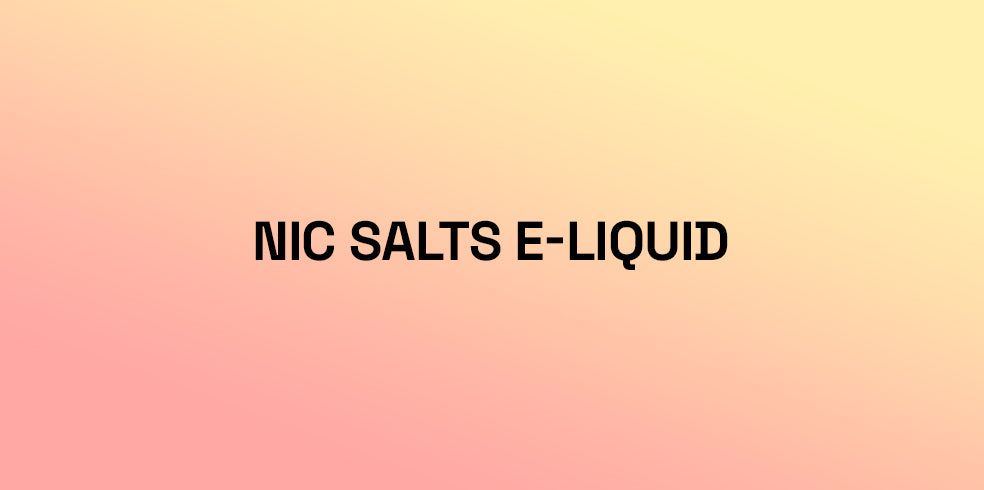 Nicotine Salts E-liquid