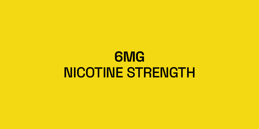 6mg Nicotine Strength E-Liquid