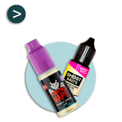 4 10ml E Liquids For £12