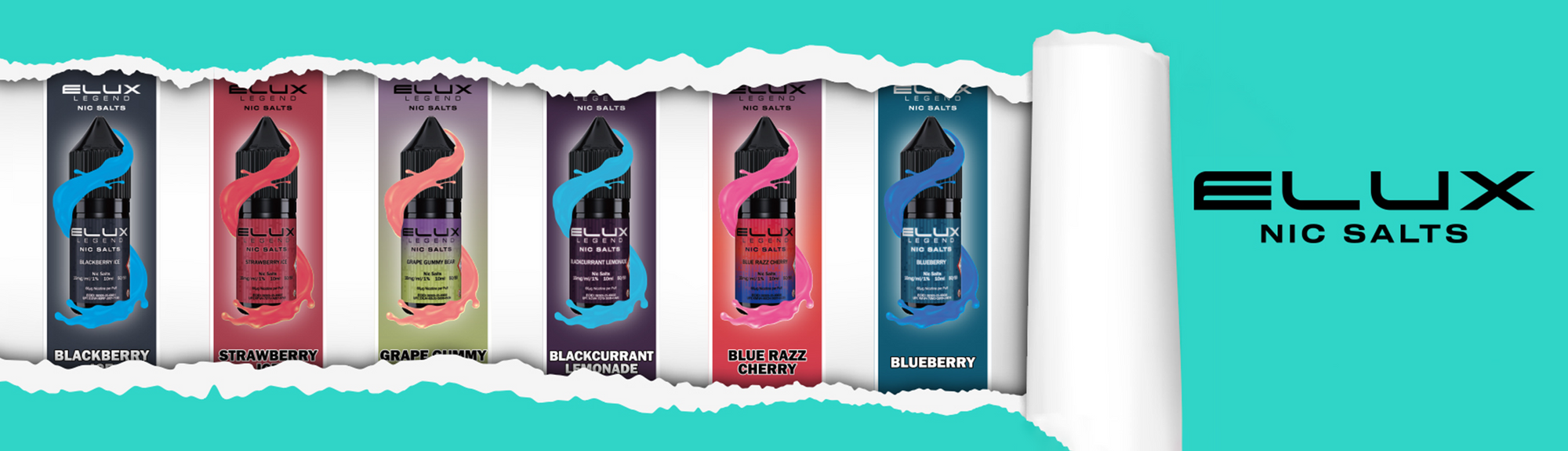 ELUX Nicotine Salt E-Liquids Overview