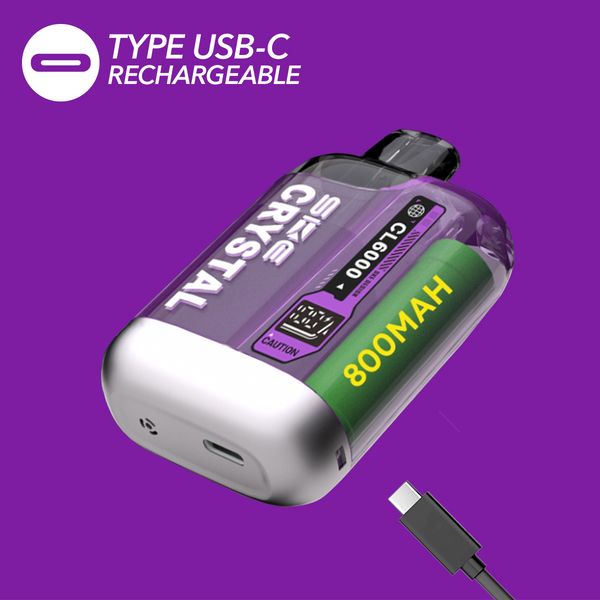 SKE Crystal CL6000 Rechargeable Battery