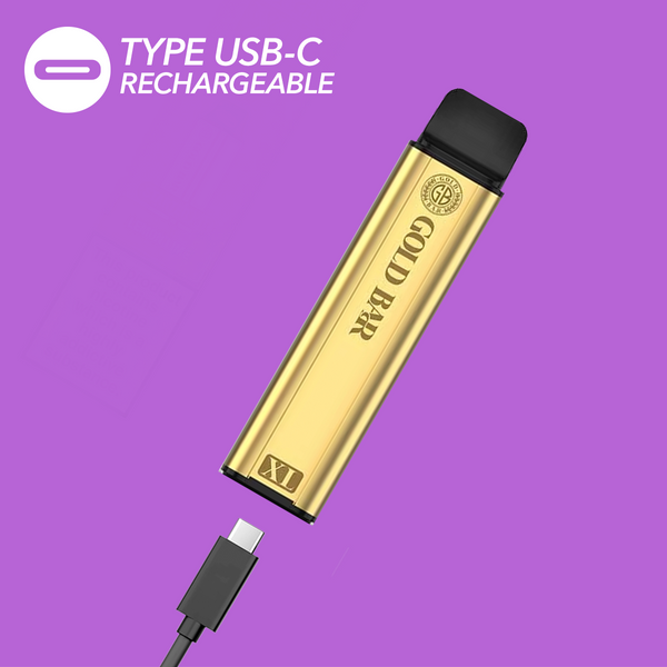 Gold Bar XL USB Charging