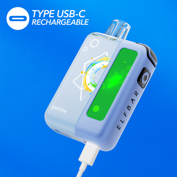 Elf Bar JoinOne15 USB Charging