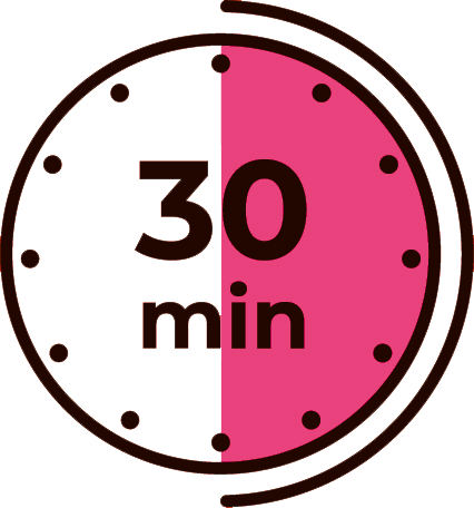 Step 3: Keep the pouch in place for 30 minutes to when flavour fades.