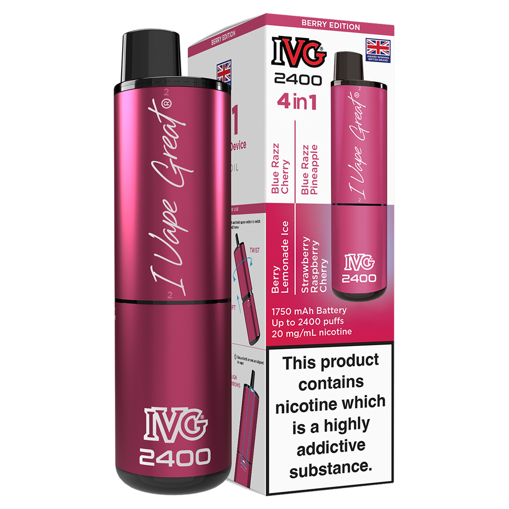 IVG 2400 Rechargeable Vape Kit Vape Shop IVG 2400 Rechargeable Vape Kit Vape Shop