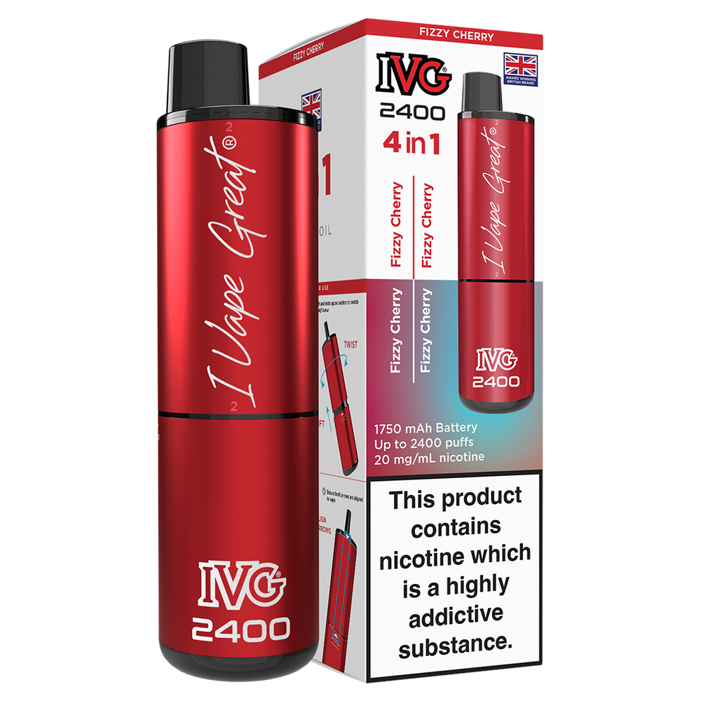 ivg vape 2400 IVG 2400 Rechargeable Vape Kit – Vape Shop main image 1