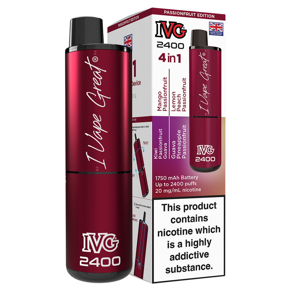 IVG 2400 Rechargeable Vape Kit – Vape Shop