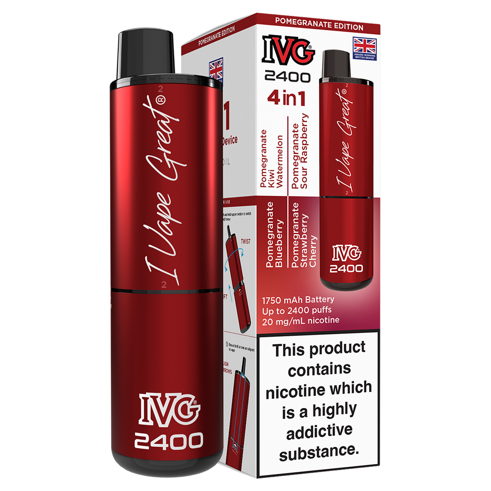 IVG 2400 Rechargeable Vape Kit – Vape Shop