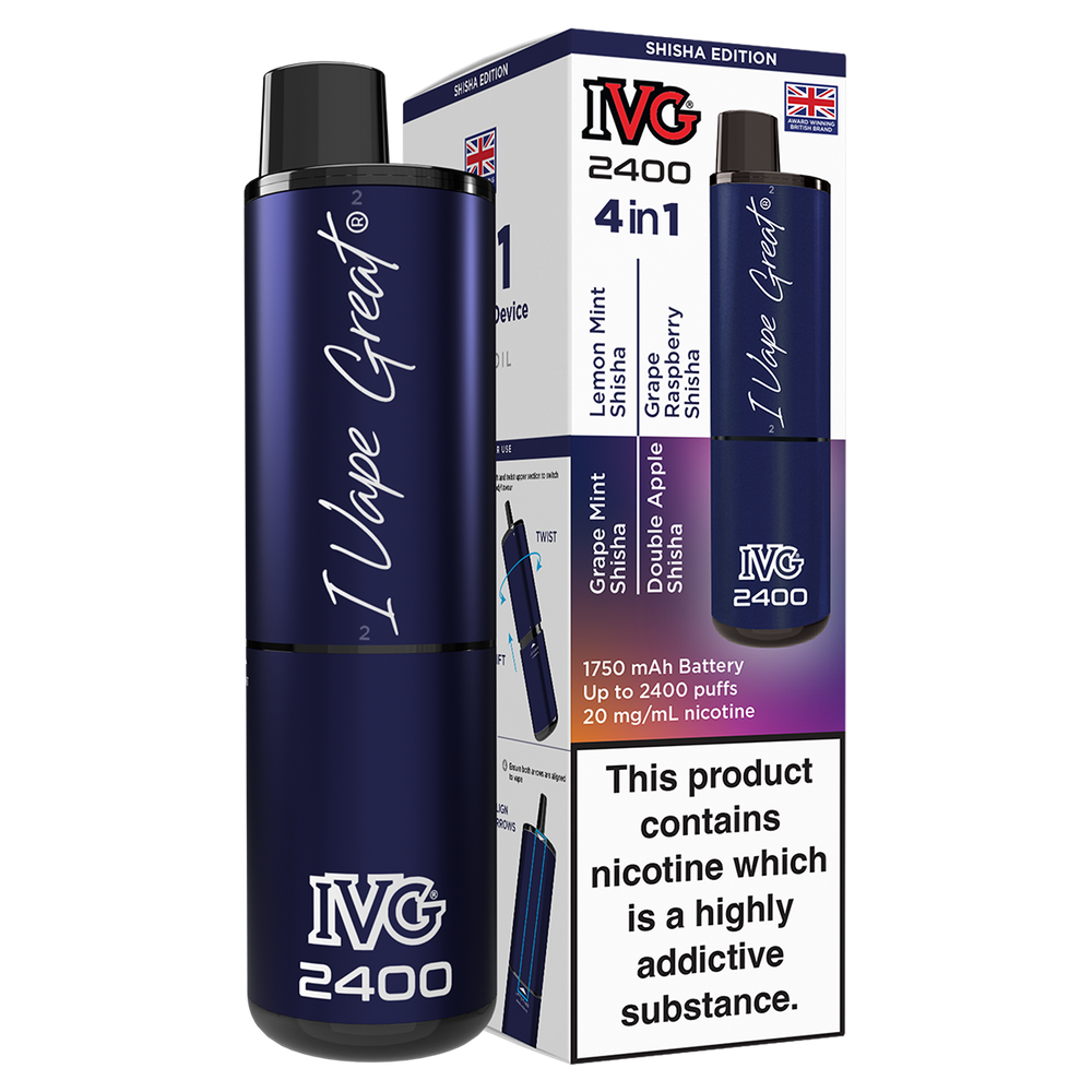 IVG 2400 Rechargeable Vape Kit Vape Shop IVG 2400 Rechargeable Vape Kit Vape Shop
