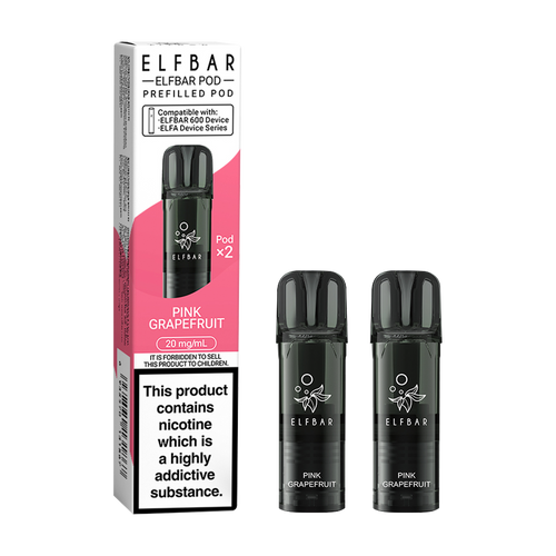Pink Grapefruit Elfbar 600 Pods