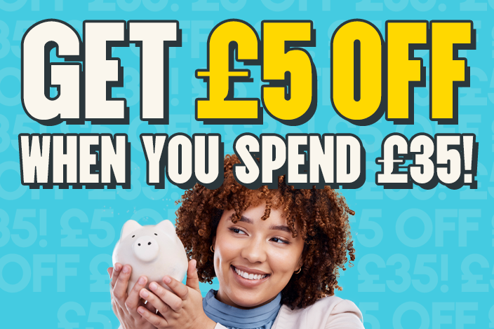 £5 Off When You Spend £35
