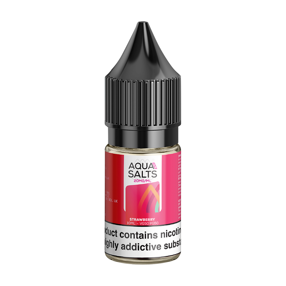 Strawberry Nic Salt by Aqua Salts 10ml