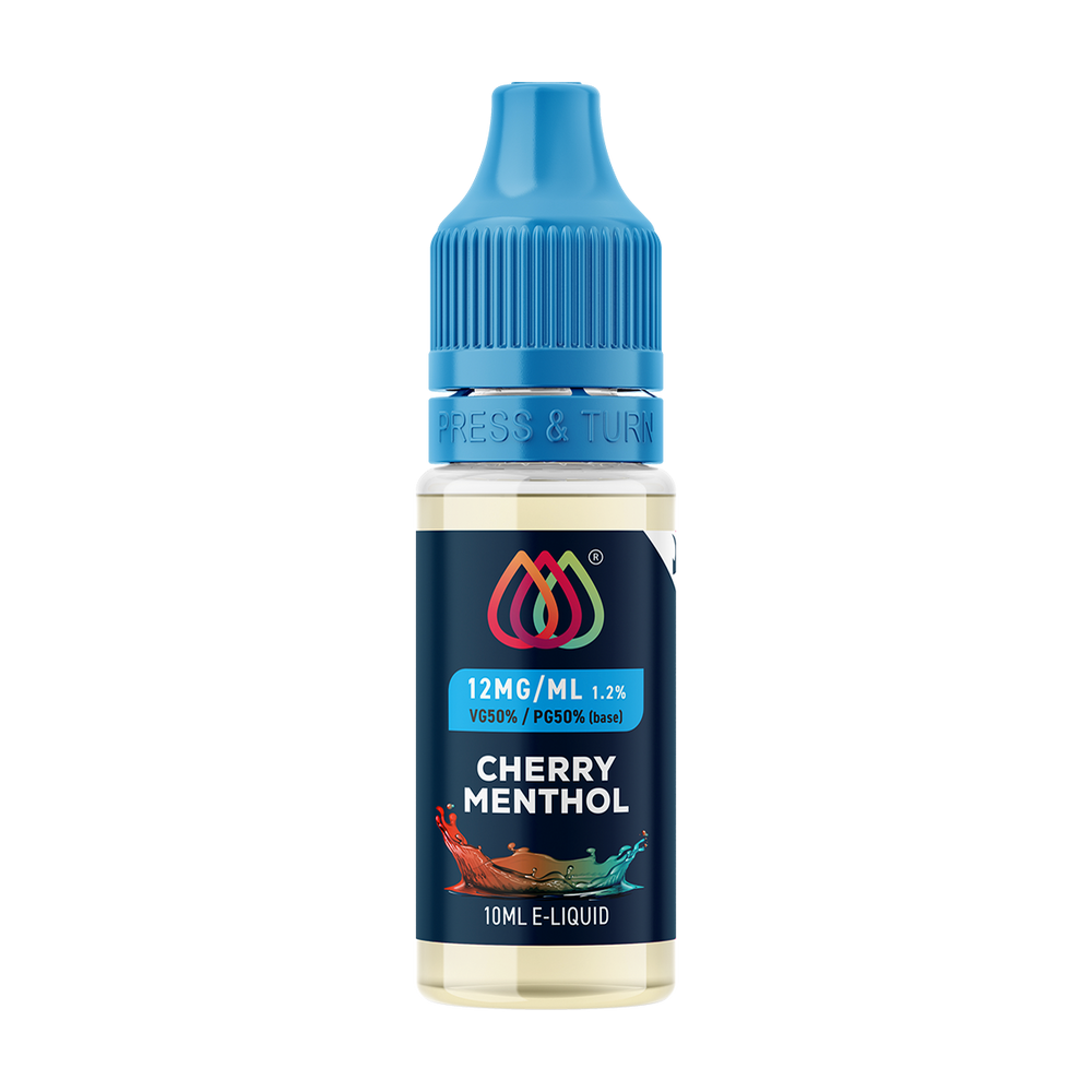 Cherry Menthol E-Liquid by Aquavape - 10ml