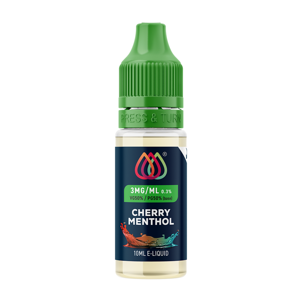aquavape cherry menthol 3mg