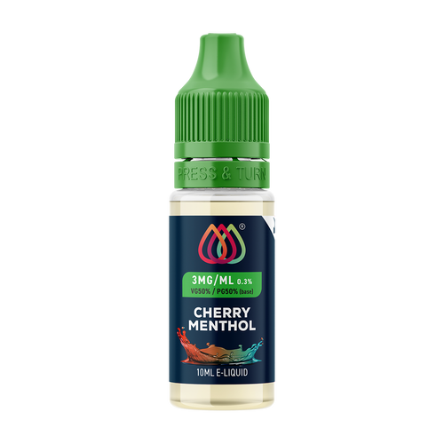 aquavape cherry menthol 3mg